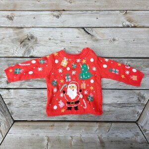 H&M Fine-knit cotton jumper Sweater Size 6 Months Christmas Sweater Santa Gifts